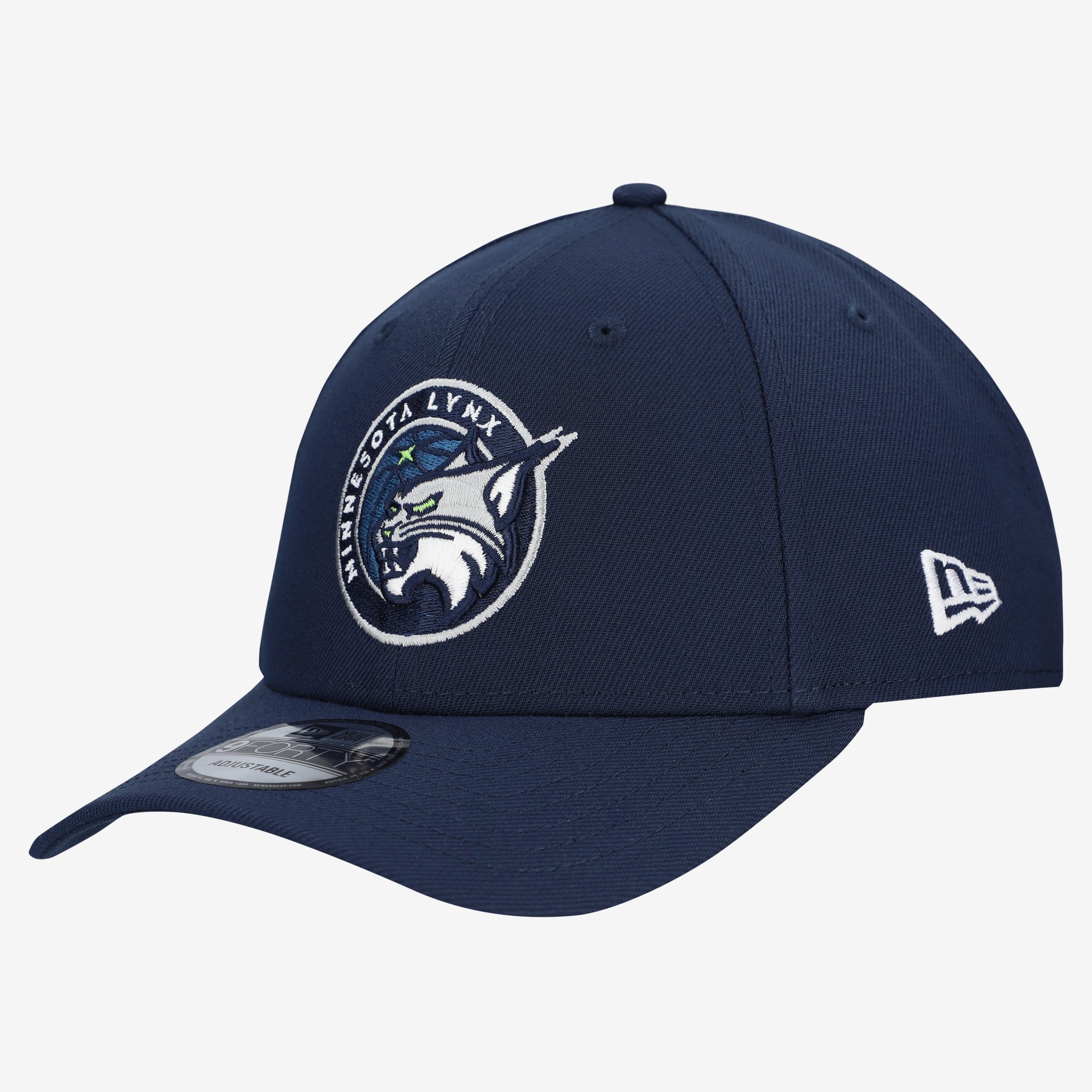 Casquette ajustable New Era bleu marine Minnesota Lynx Team 9FORTY pour homme