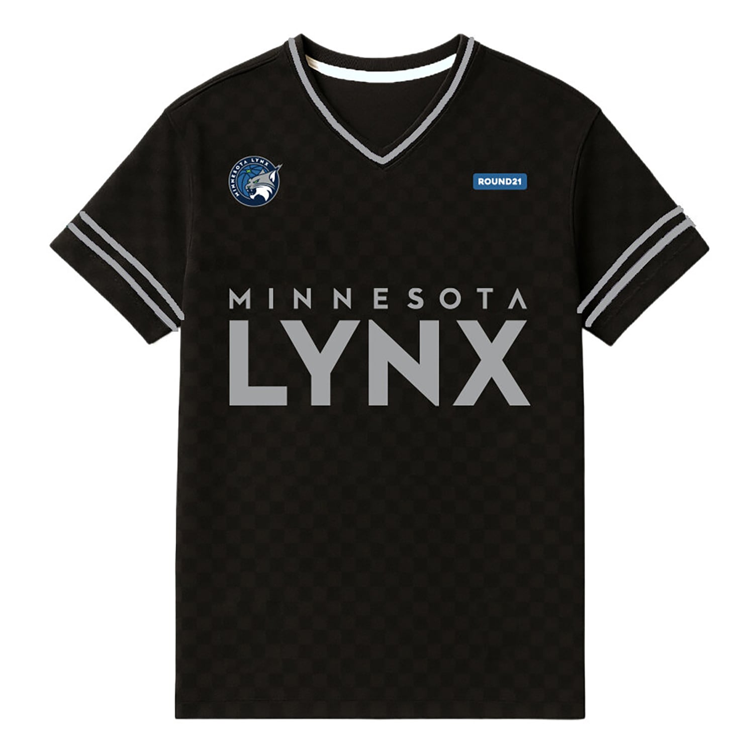Maillot de soccer noir Minnesota Lynx pour hommes, round21