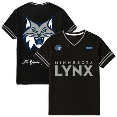  Minnesota Lynx round21 Soccer Jersey - Black