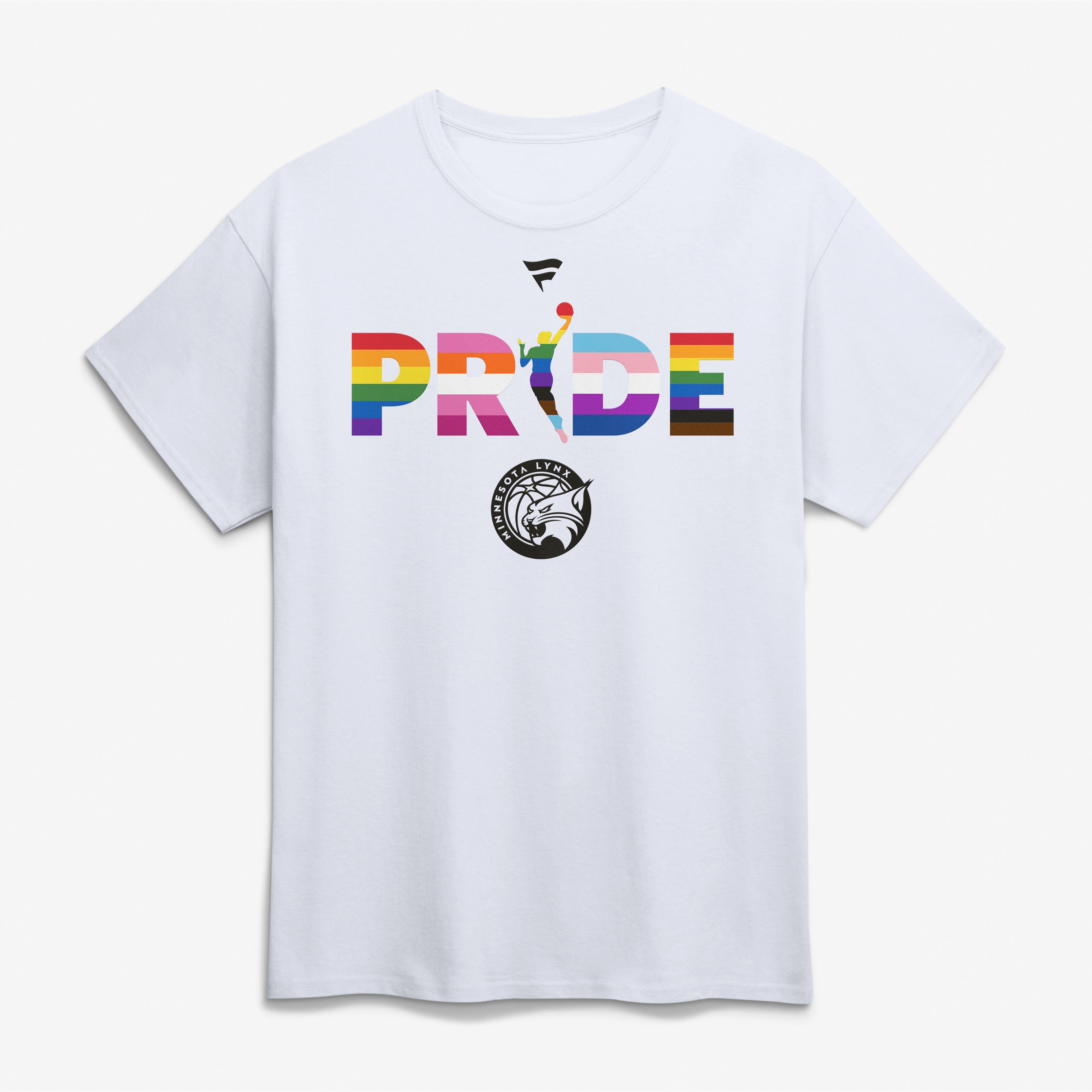 T-shirt blanc pour homme Minnesota Lynx WNBA Pride