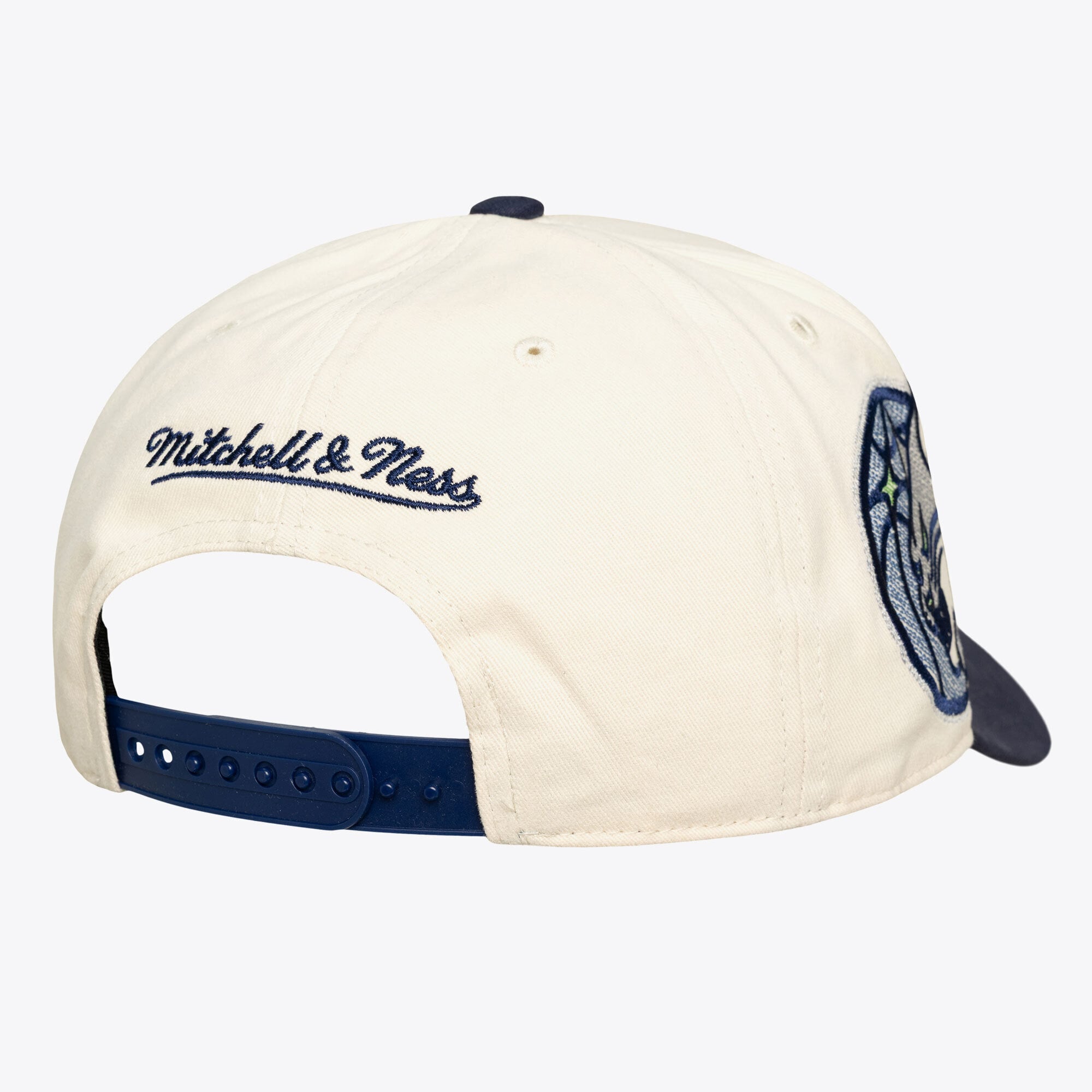 Unisex Mitchell & Ness Cream Minnesota Lynx Big Time Pro Crown Snapback Hat