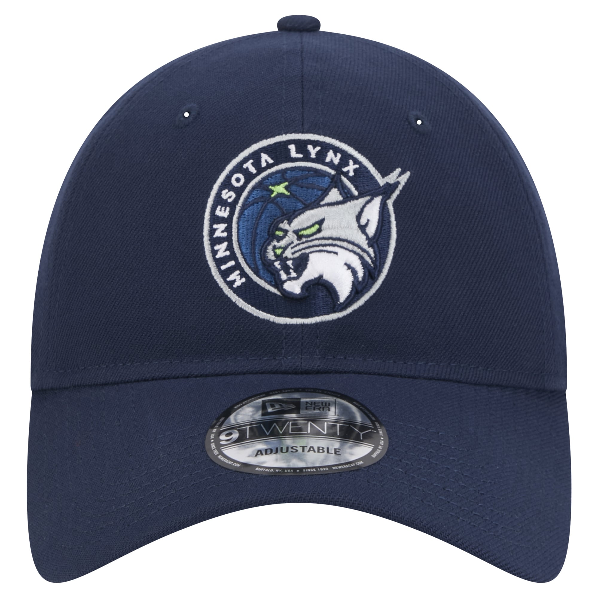 Unisex New Era Navy Minnesota Lynx Core Logo 9TWENTY Adjustable Hat