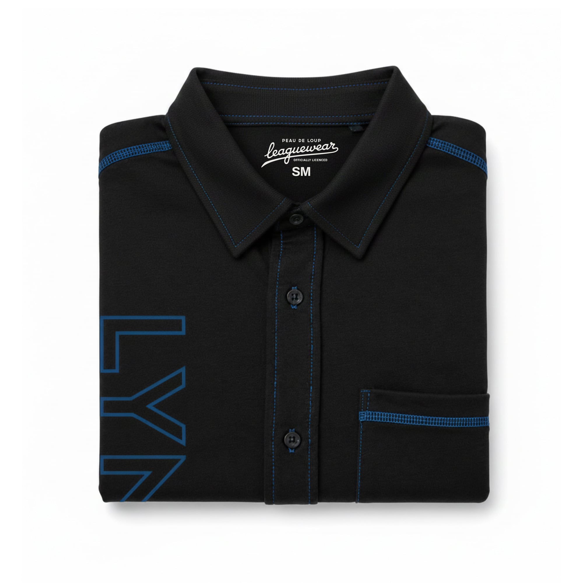 Chemise boutonnée unisexe Peau De Loup noire Minnesota Lynx Club