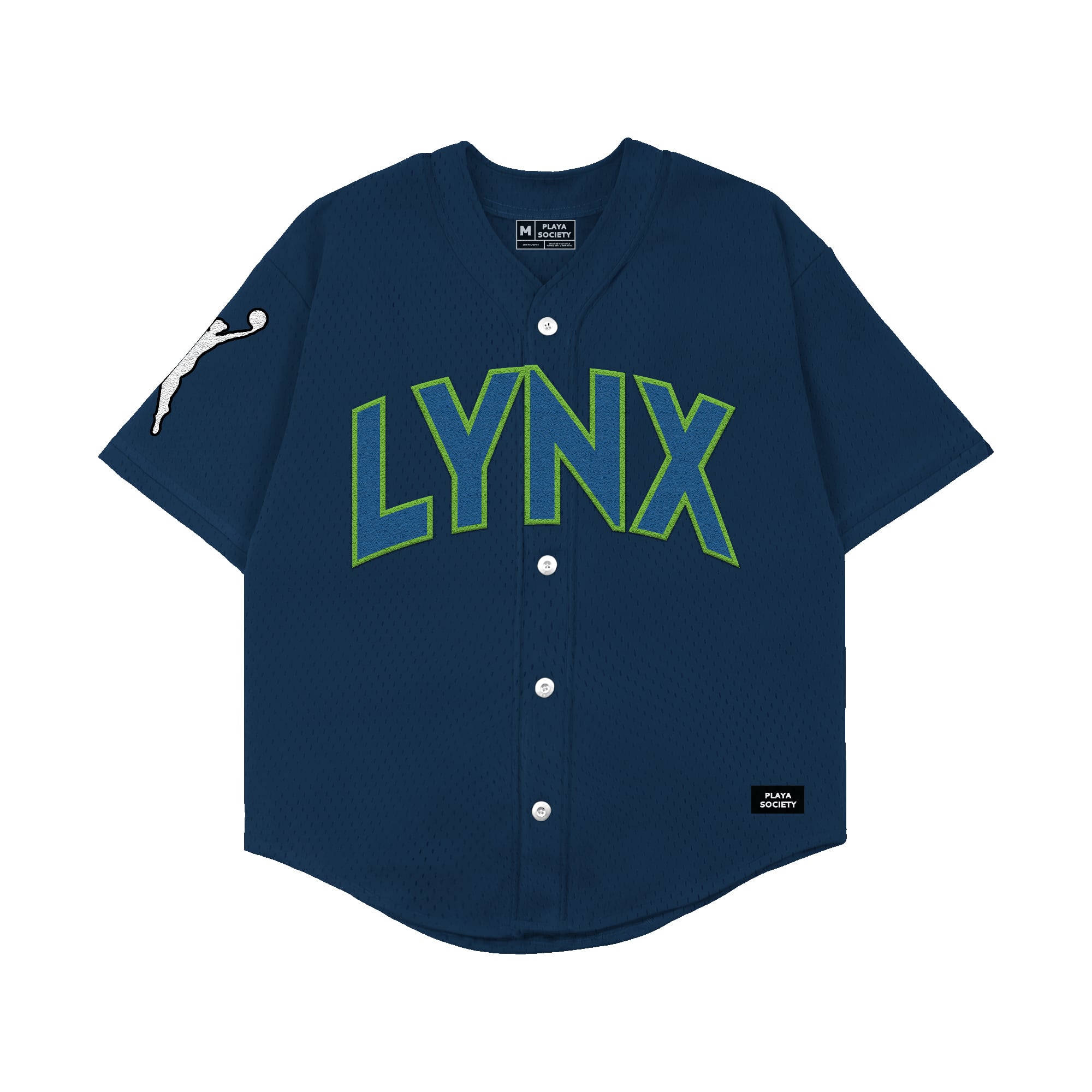 Maillot unisexe Playa Society bleu marine Minnesota Lynx