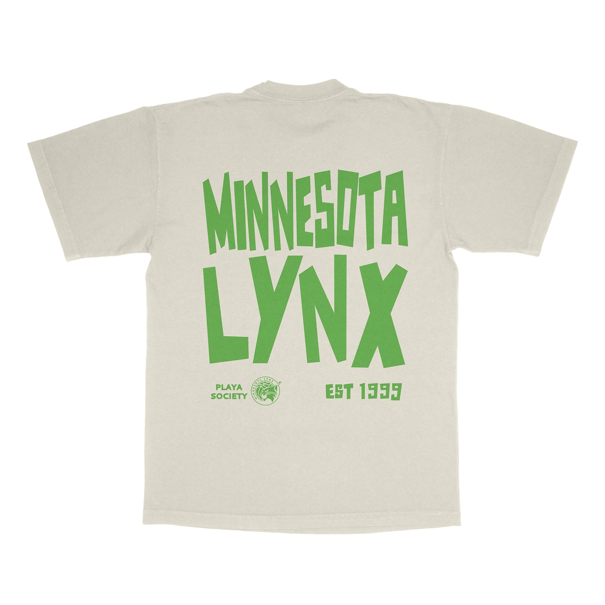 T-shirt unisexe Playa Society Oatmeal Minnesota Lynx Est