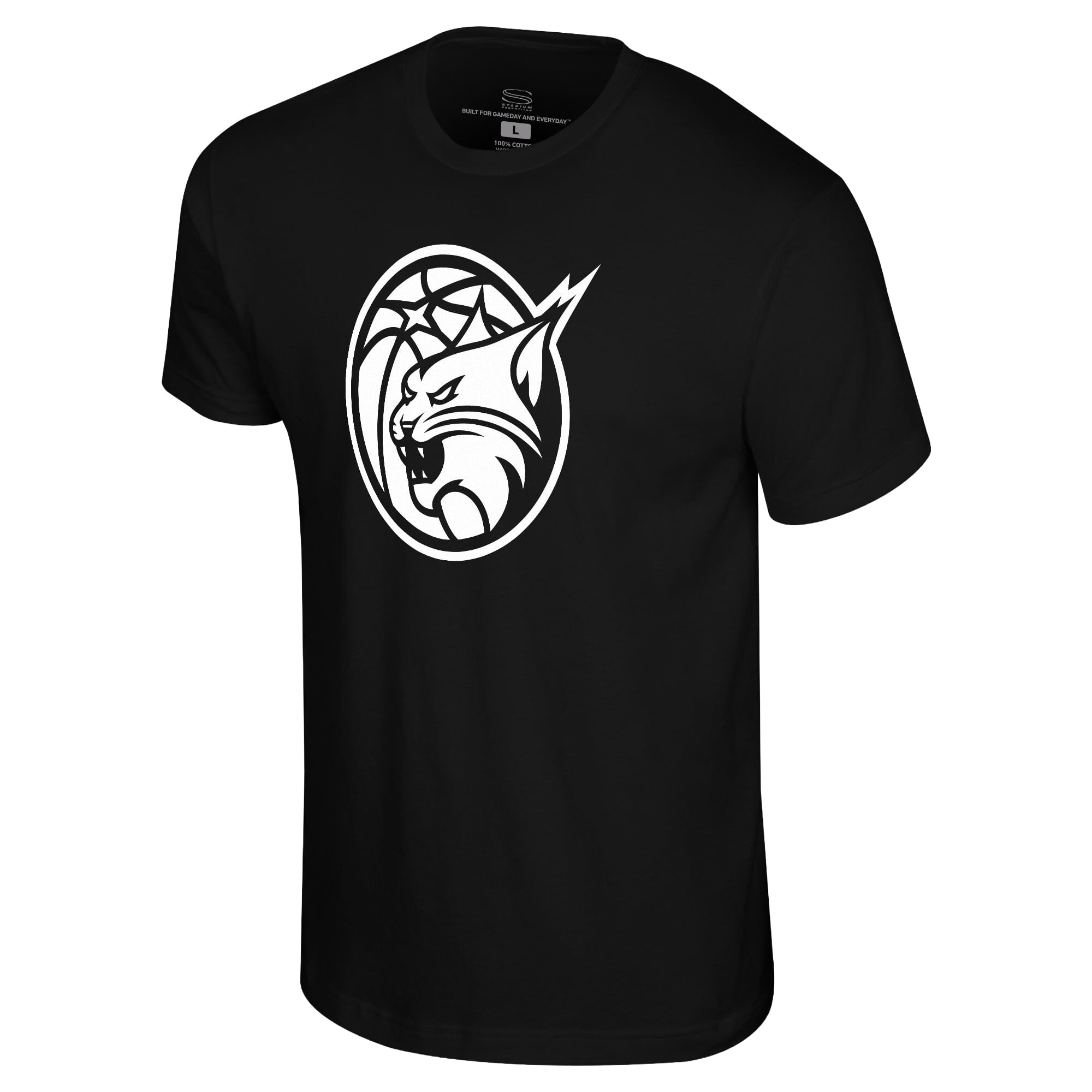 Unisex Stadium Essentials Black Minnesota Lynx Origins White Logo T-Shirt