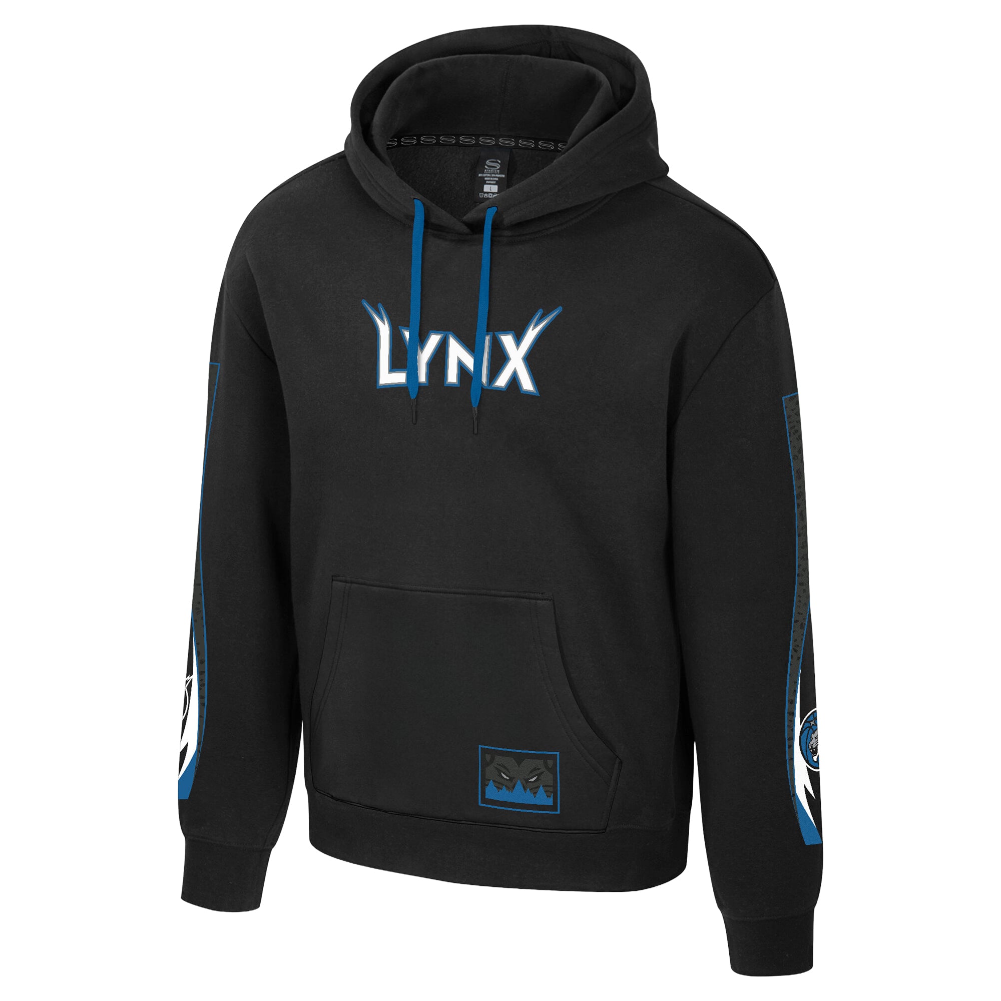 Unisex Stadium Essentials Black Minnesota Lynx Rebel Hoodie