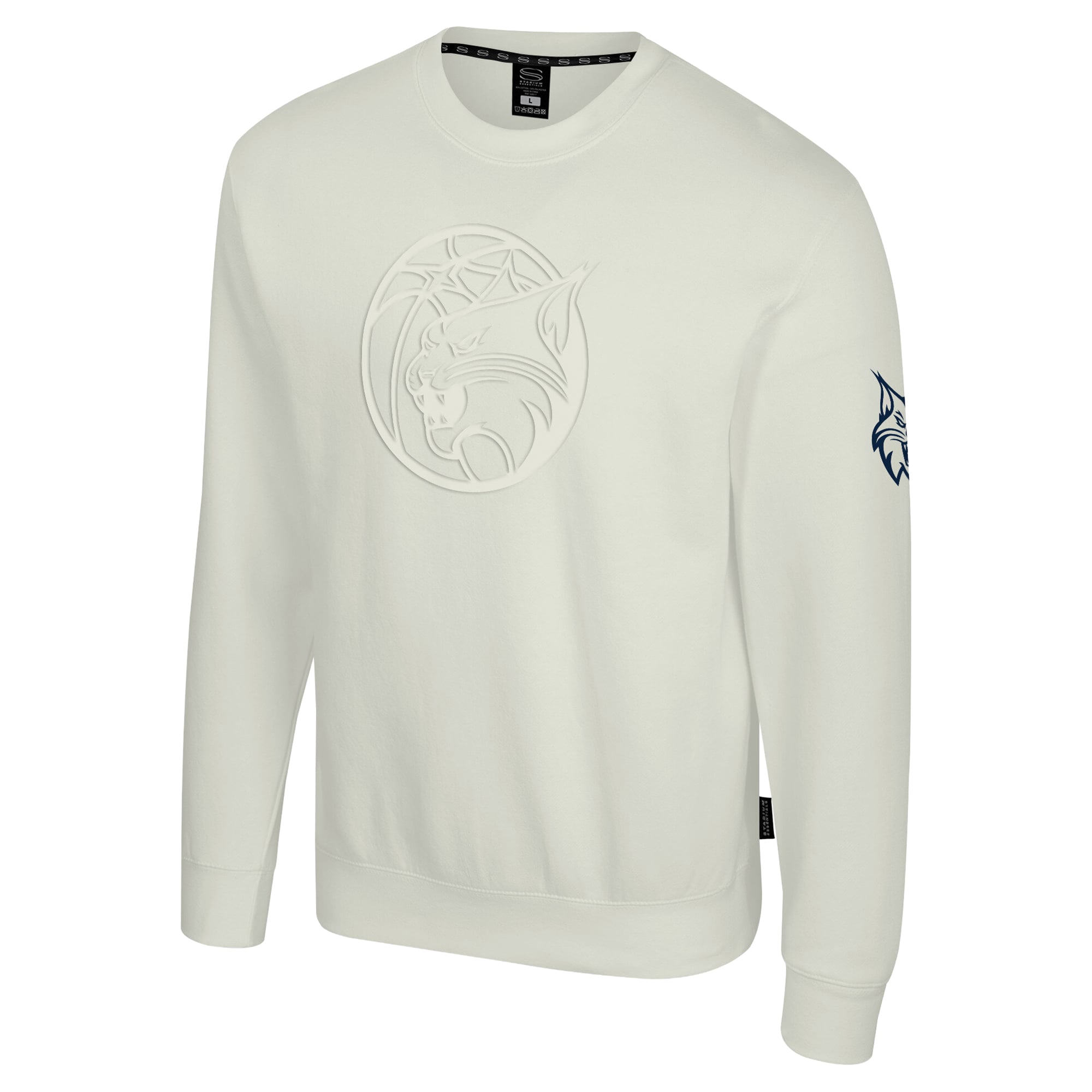 Unisex Stadium Essentials  Cream Minnesota Lynx Debossed Minimalist Sweatshirt