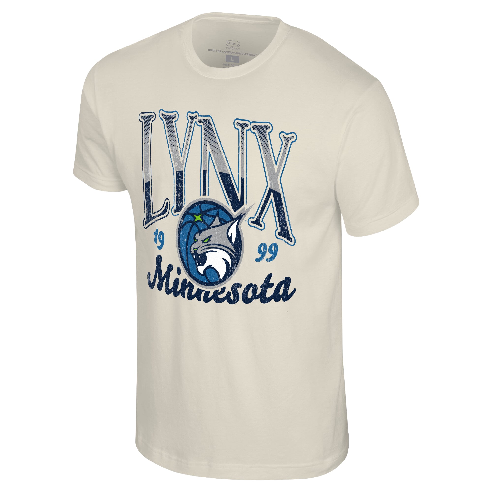 Unisex Stadium Essentials Natural Minnesota Lynx Sky High T-Shirt