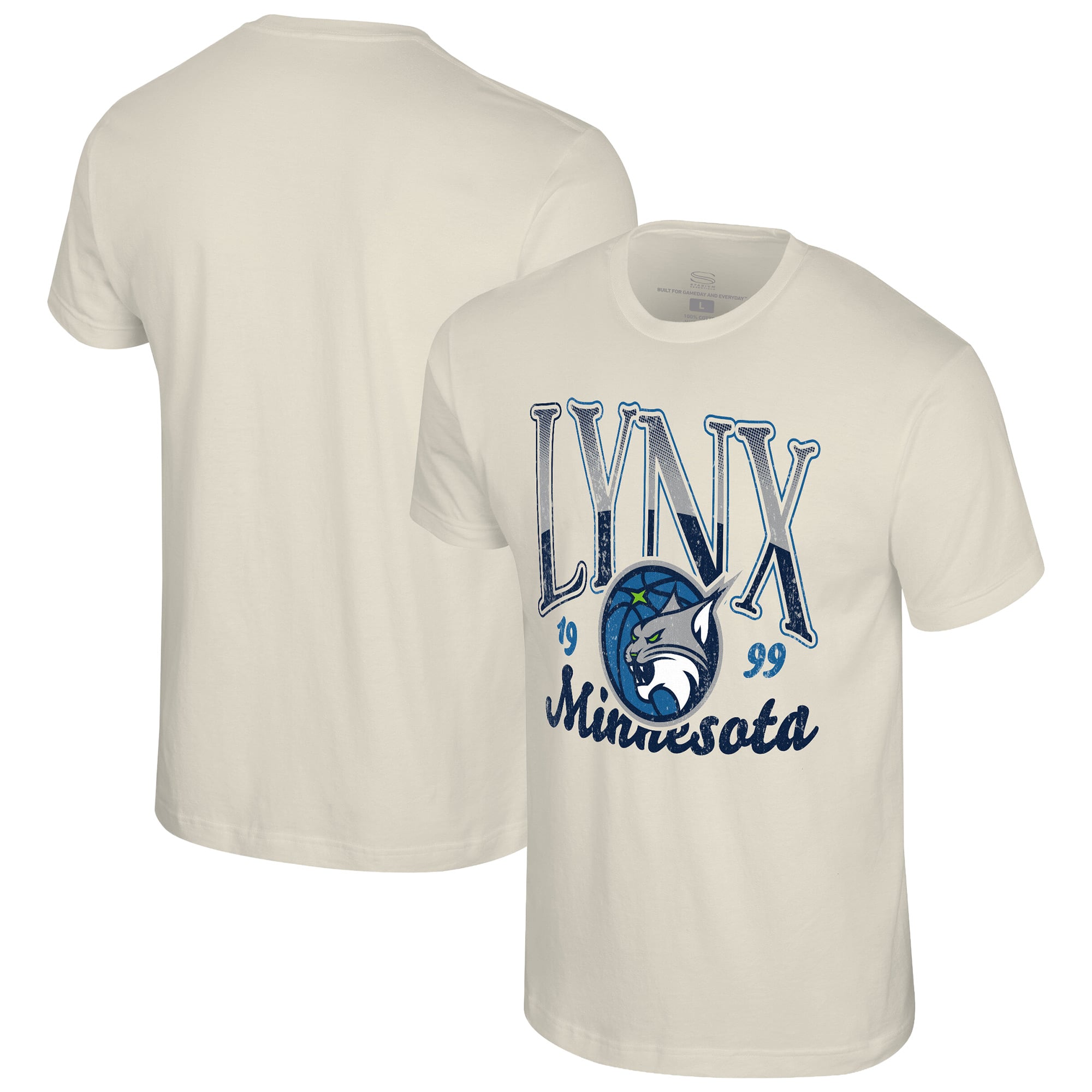 Unisex Stadium Essentials Natural Minnesota Lynx Sky High T-Shirt