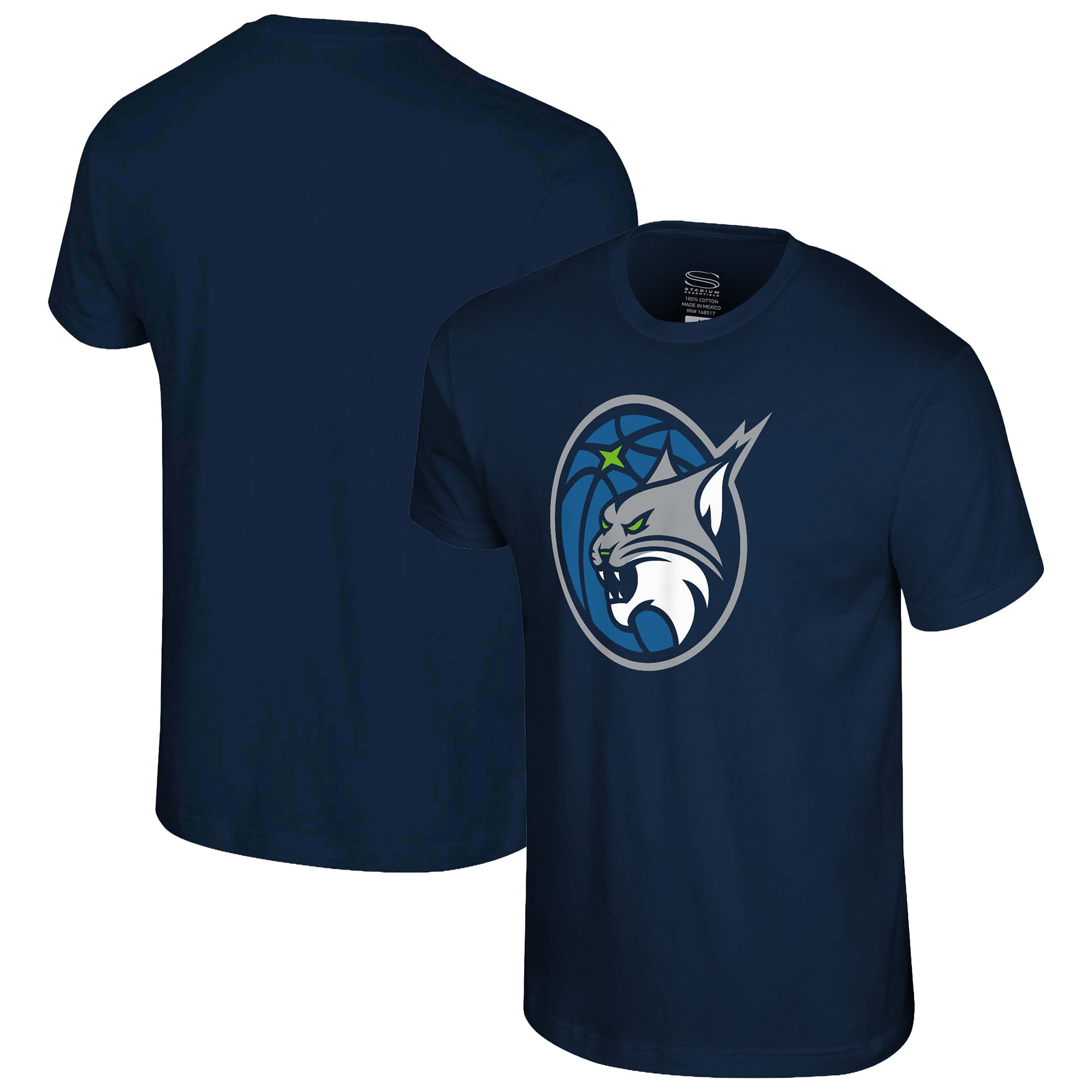 Unisex Stadium Essentials Navy Minnesota Lynx Origins Color Logo T-Shirt