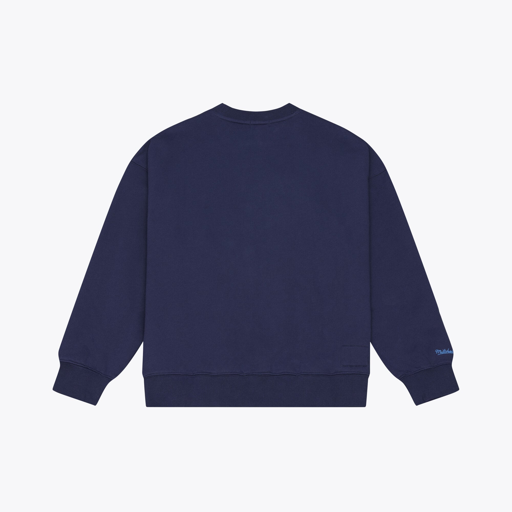 Sweat-shirt à col rond en polaire légère Mitchell & Ness bleu marine Minnesota Lynx pour femme