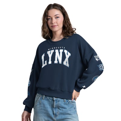Minnesota Lynx Starter Women's Fan Catch Sweatshirt - Navy
