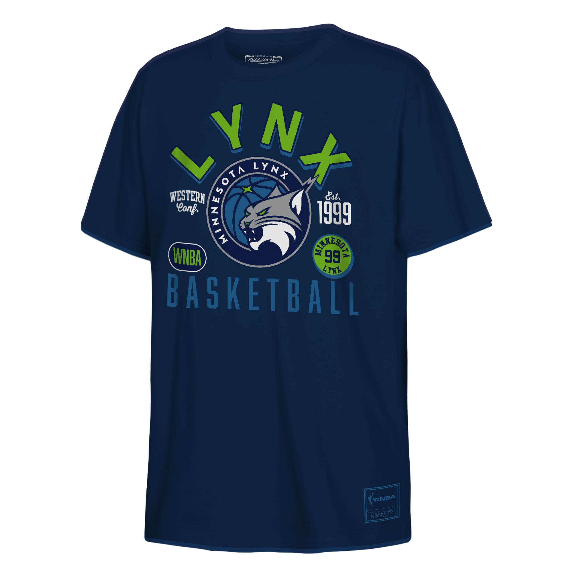 T-shirt Mitchell & Ness bleu marine Minnesota Lynx City So Nice pour enfant