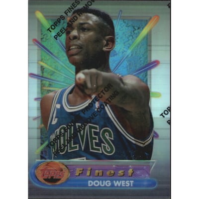 1994-95 Finest Refractors #61 Doug West