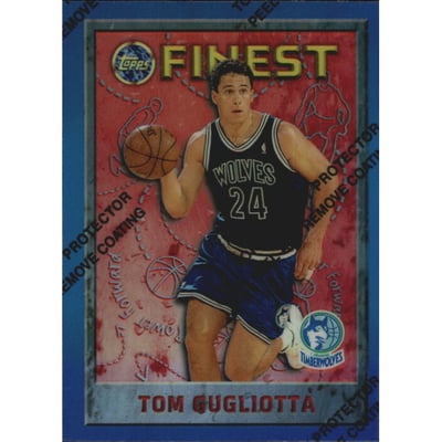 1995-96 Finest Refractors #154 Tom Gugliotta