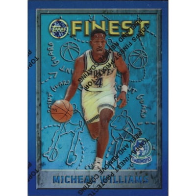 1995-96 Finest Refractors #21 Micheal Williams