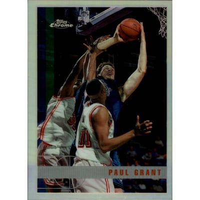 1997-98 Topps Chrome Refractors #191 Paul Grant