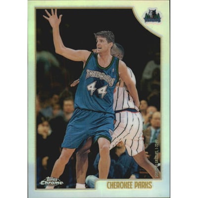 1998-99 Topps Chrome Refractors #211 Cherokee Parks