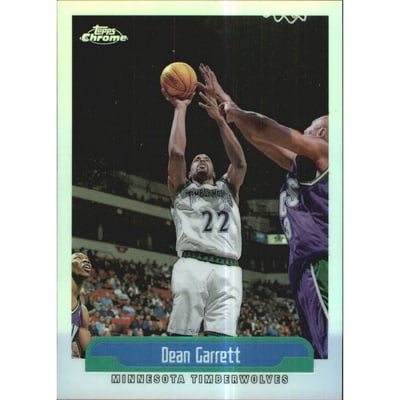 1999-00 Topps Chrome Refractors #10 Dean Garrett