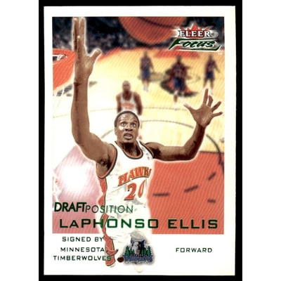 2000-01 Fleer Focus Draft Position #85 LaPhonso Ellis/100