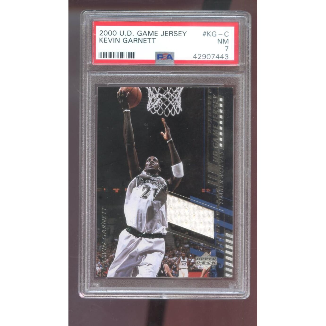 Upper Deck Kevin Garnett Jersey Patch