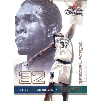 2001-02 Fleer Force Special Forces #5 Joe Smith