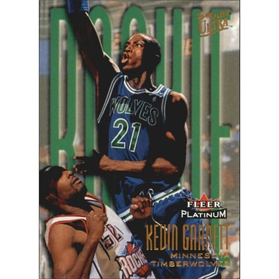2001-02 Fleer Platinum 15th Anniversary Reprints #15 Kevin Garnett