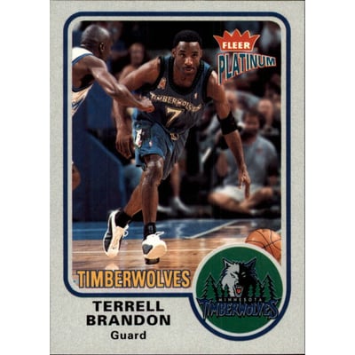 2002-03 Fleer Platinum Finish #78 Terrell Brandon