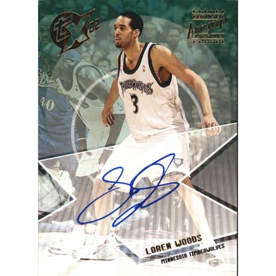 2002-03 Topps Xpectations Autographs #XALW Loren Woods A