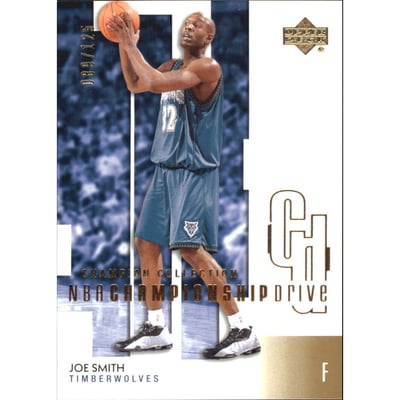 2002-03 Upper Deck Championship Drive Parallel #52 Joe Smith