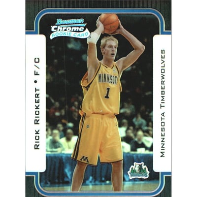 2003-04 Bowman Chrome Refractors #113 Rick Rickert