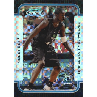 2003-04 Bowman Chrome X-fractors #116 Ndudi Ebi
