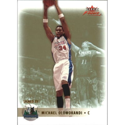 2003-04 Fleer Focus Gold #59 Michael Olowokandi