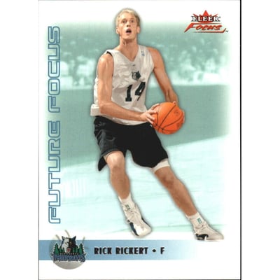 2003-04 Fleer Focus Numbers Century #144 Rick Rickert