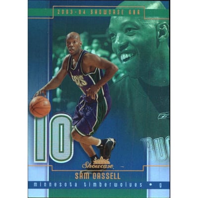 2003-04 Fleer Showcase Legacy #37 Sam Cassell