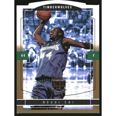 2003-04 SkyBox LE Gold Proofs #137 Ndudi Ebi
