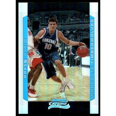 2004-05 Bowman Chrome Refractors #123 Blake Stepp