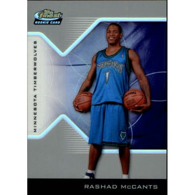 2004-05 Finest Refractors #204 Rashad McCants