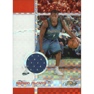 2005-06 Finest Fact Relics X-Fractors #RM Rashad McCants