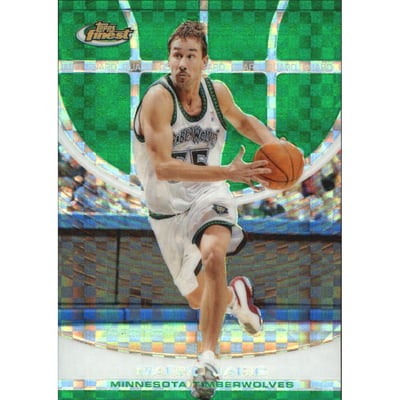 2005-06 Finest X-Fractors Green #93 Marko Jaric
