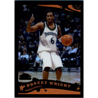 2005-06 Topps Chrome Refractors Black #201 Bracey Wright