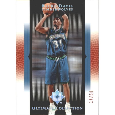 2005-06 Ultimate Collection Red #6 Ricky Davis