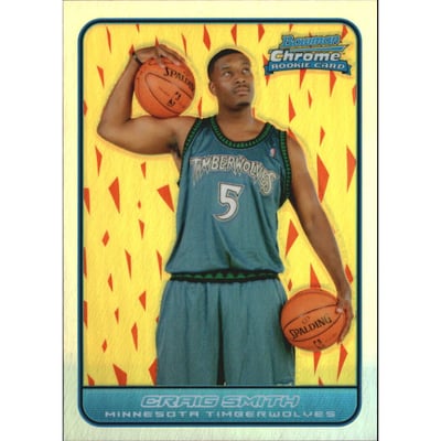 2006-07 Bowman Chrome Refractors #129 Craig Smith