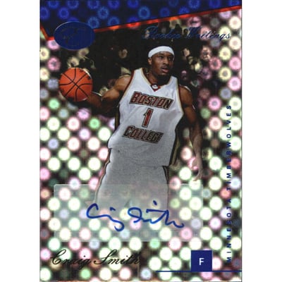 2006-07 Bowman Elevation Rookie Writing Autographs Blue #CS Craig Smith/129