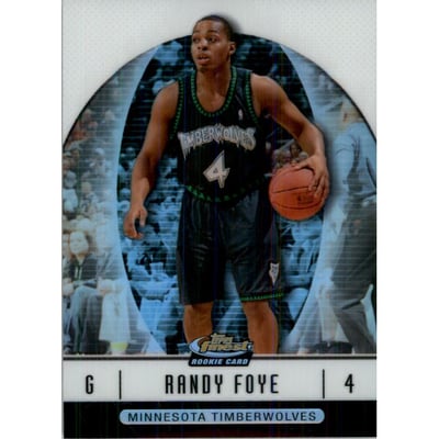 2006-07 Finest Refractors Black #94 Randy Foye