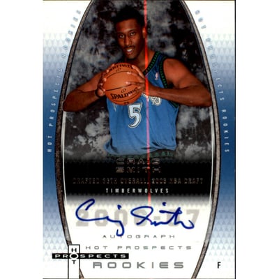 2006-07 Fleer Hot Prospects #91 Craig Smith AU RC