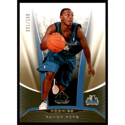 2006-07 SP Game Used Gold #207 Randy Foye