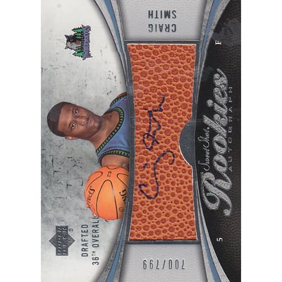 2006-07 Sweet Shot #96 Craig Smith AU RC