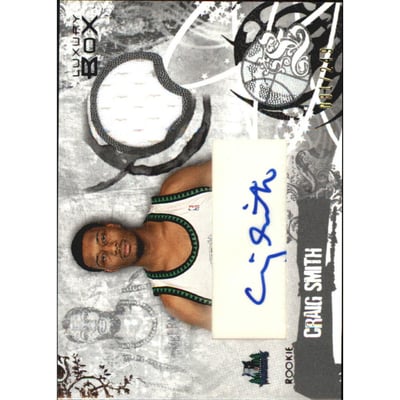 2006-07 Topps Luxury Box Rookie Relics Autographs #CSM Craig Smith